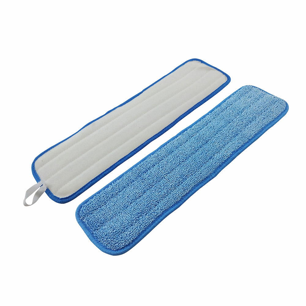 24” Microfiber Looped Flat Mop Pad, Professional Grade