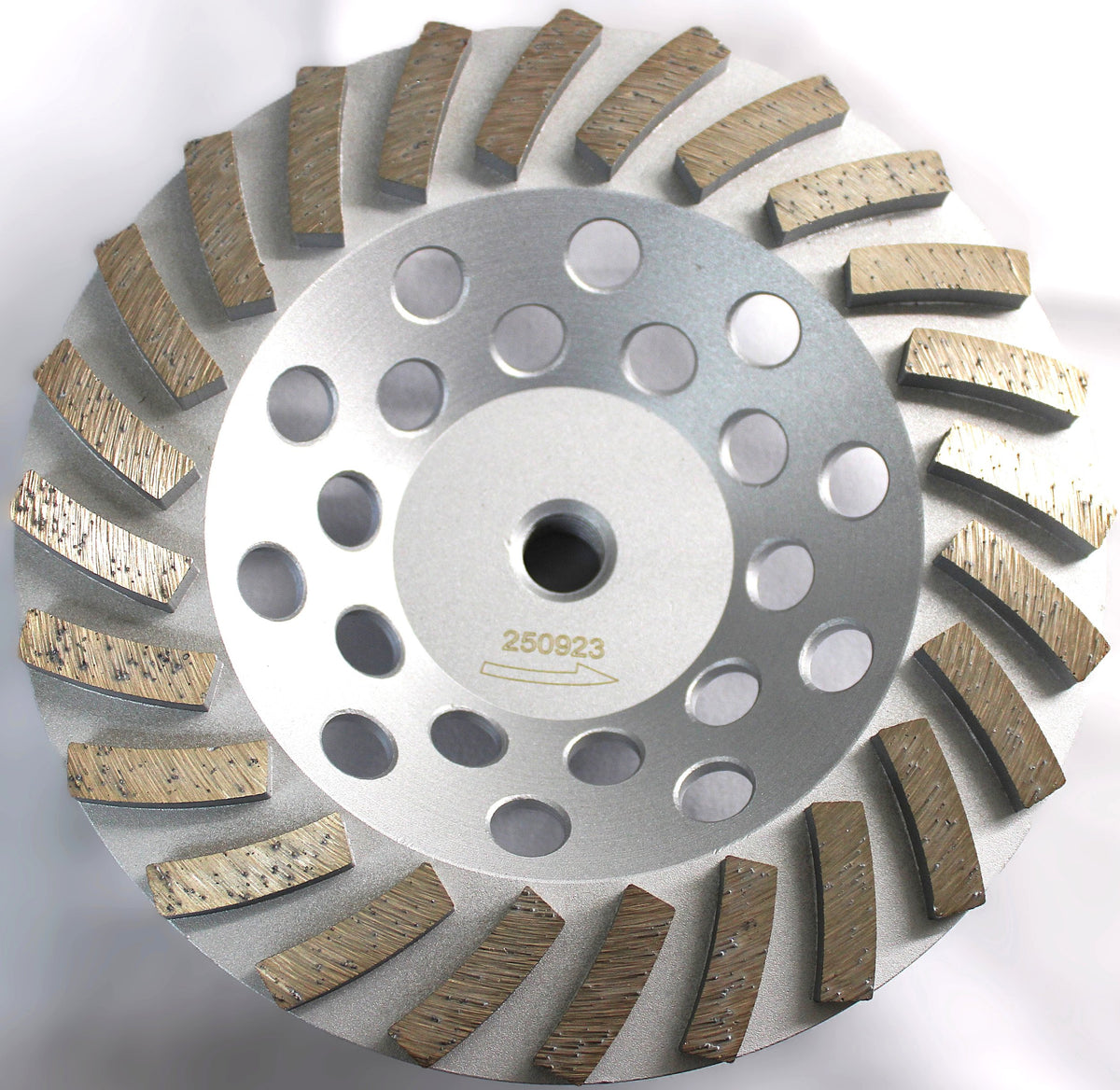 Cup Wheel - 24 Segments Turbo Style (Silver)