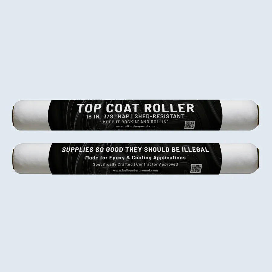18 IN. TOP COAT ROLLER W/ END CAPS