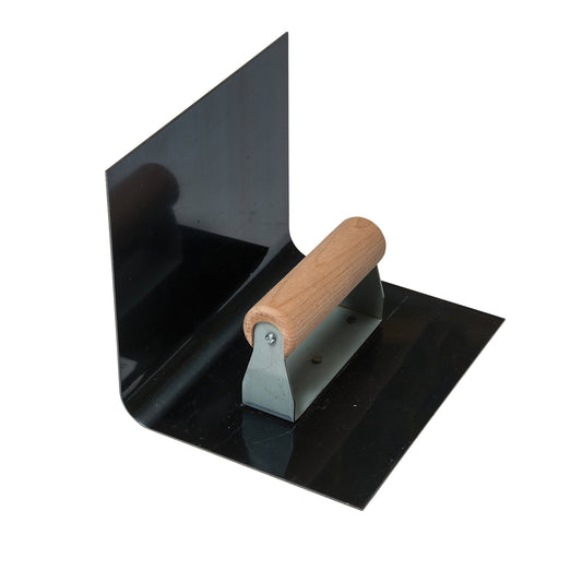 Cove Trowel - Heavy Duty With 3/4" Radius, 6" Wall (H) X 5-3/4" Floor (D) X 7-1/2" Run