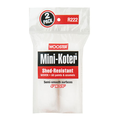 4" Mini-Koter Woven 3/8" 2Pk
