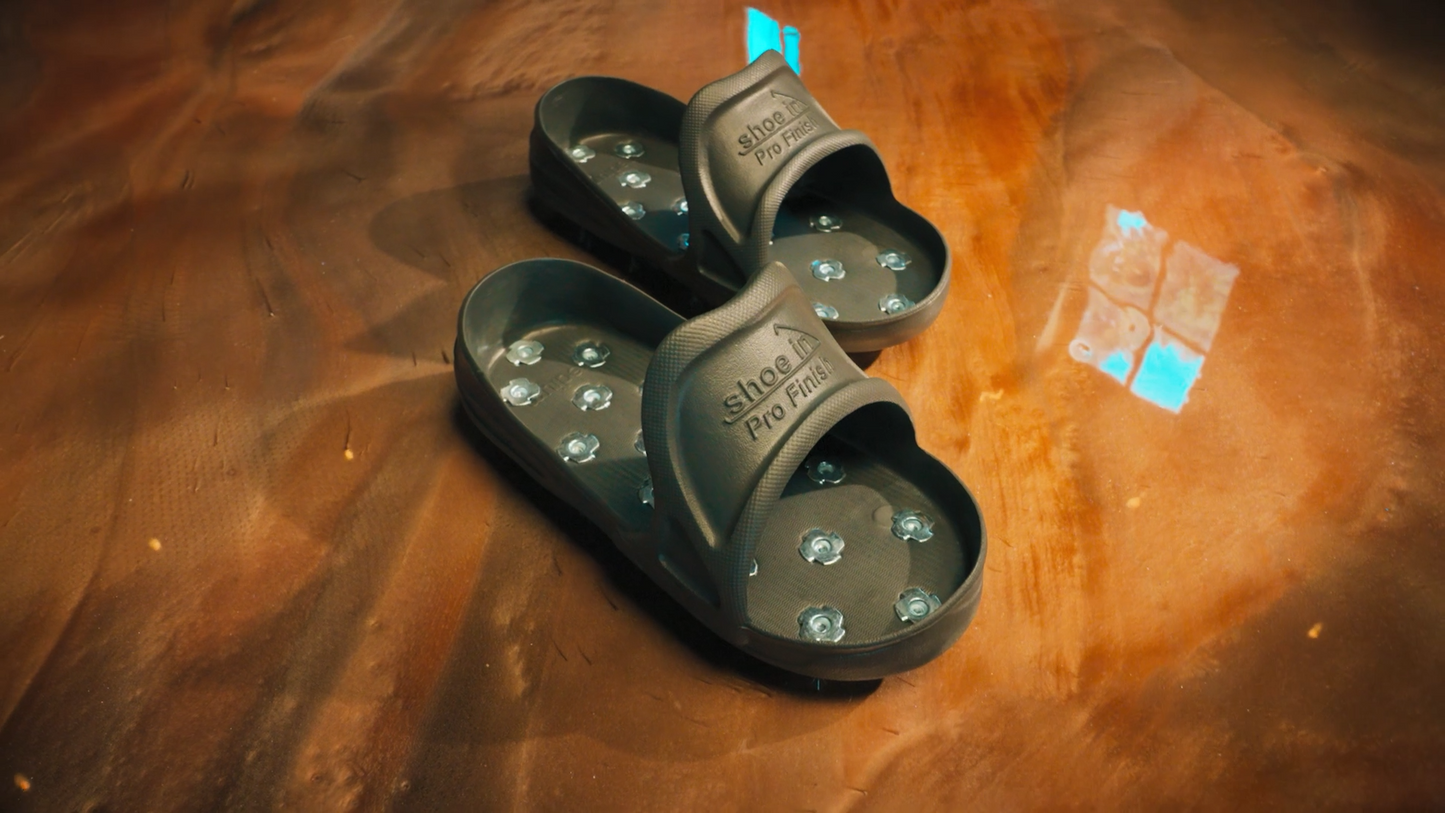 Shoe-In™ Spiked Shoes For Resinous Coatings