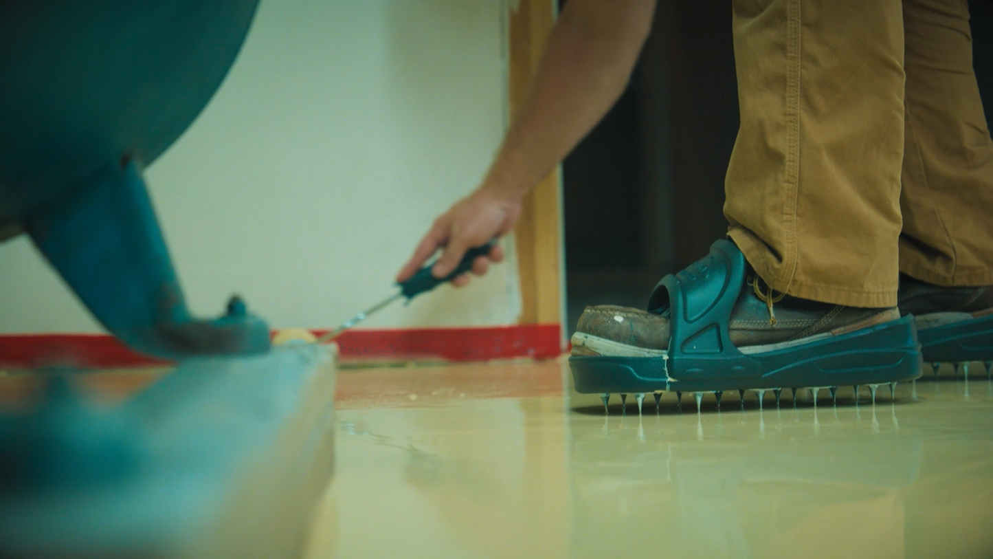 Shoe-In™ Spiked Shoes For Resinous Coatings