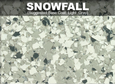 BLENDED COLOR FLAKES 1/4" - Custom 40 lb. box
