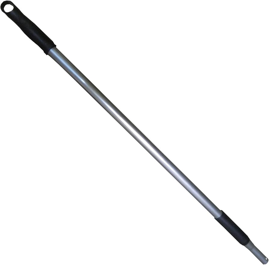 Aluminum Mop Handle, Telescoping 38"-68", Professional Grade