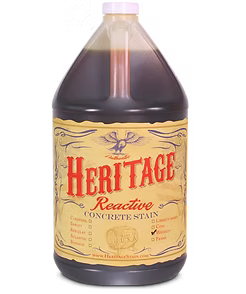 HERITAGE ACID STAIN - 1 gallon jug