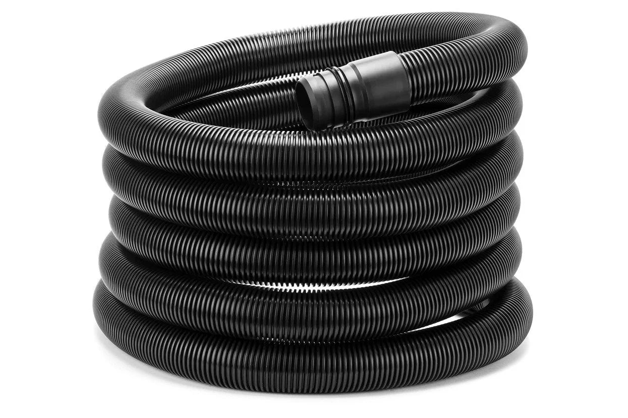 2” x 25’ Vacuum Hose with Fittings for HEPA Dust Extractors